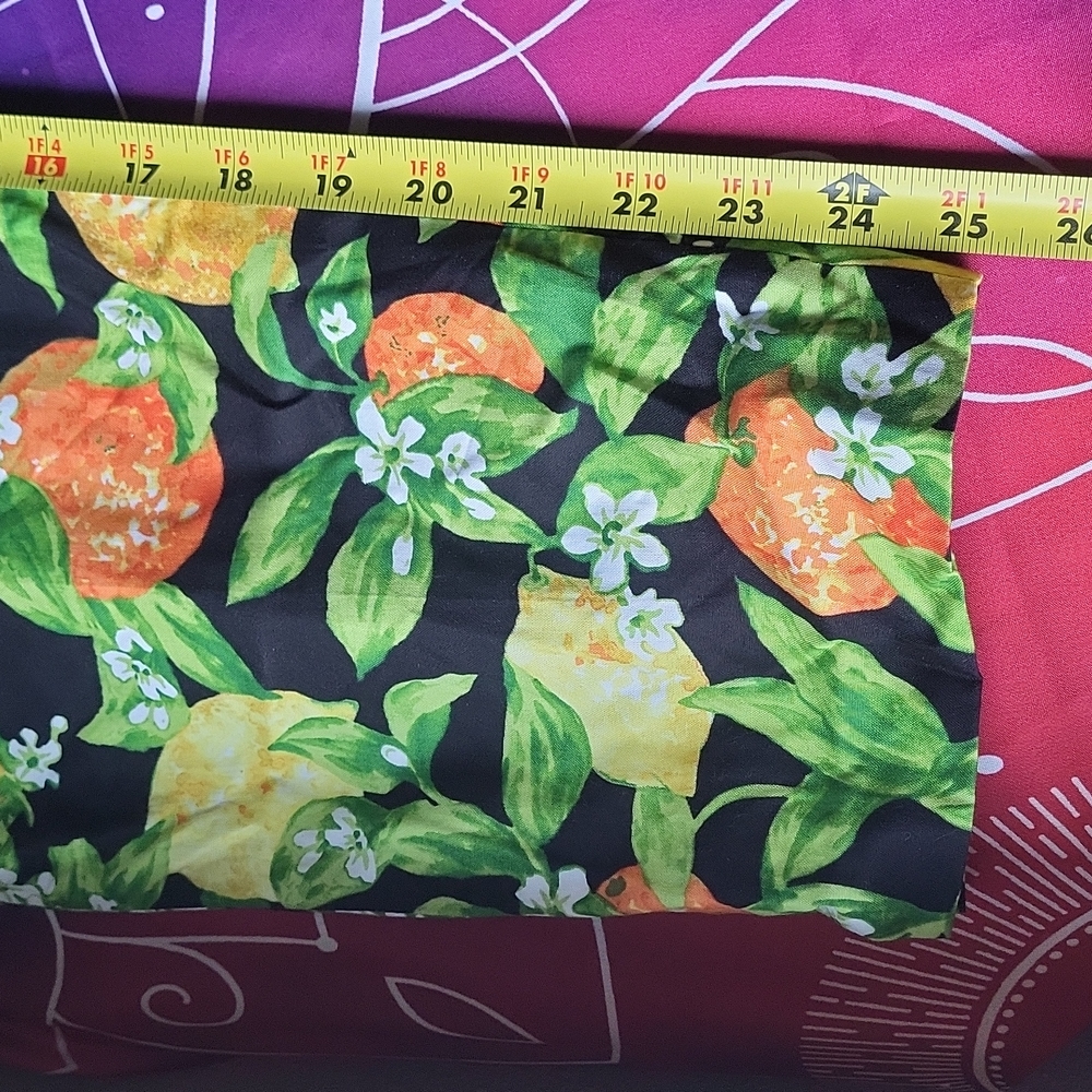 🍊🍋 Citrus print capri pants - Picture 6 of 7